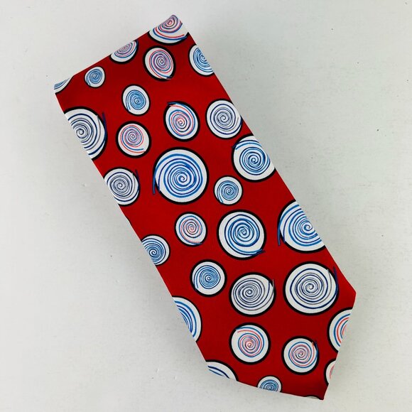 Expressions Jimmy Fund Dana-Faber Cancer Institute Necktie Tie Holly Design - Picture 1 of 4